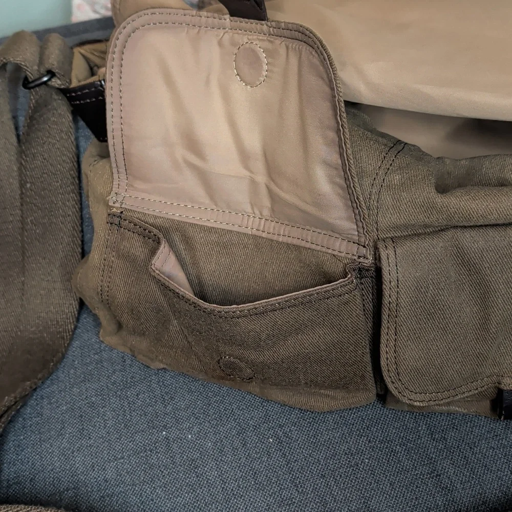 Marc New York Canvas Laptop Bag. Andrew Marc